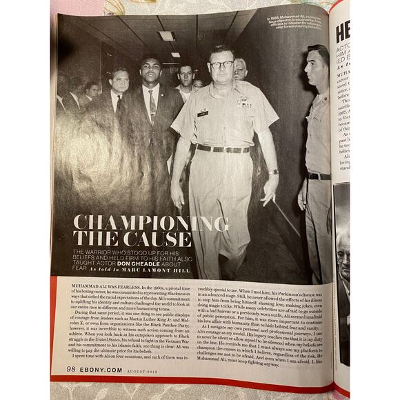 EBONY Muhammad Ali Special Collector's Edition Memorial Aug 2016 - Picture 13 of 13